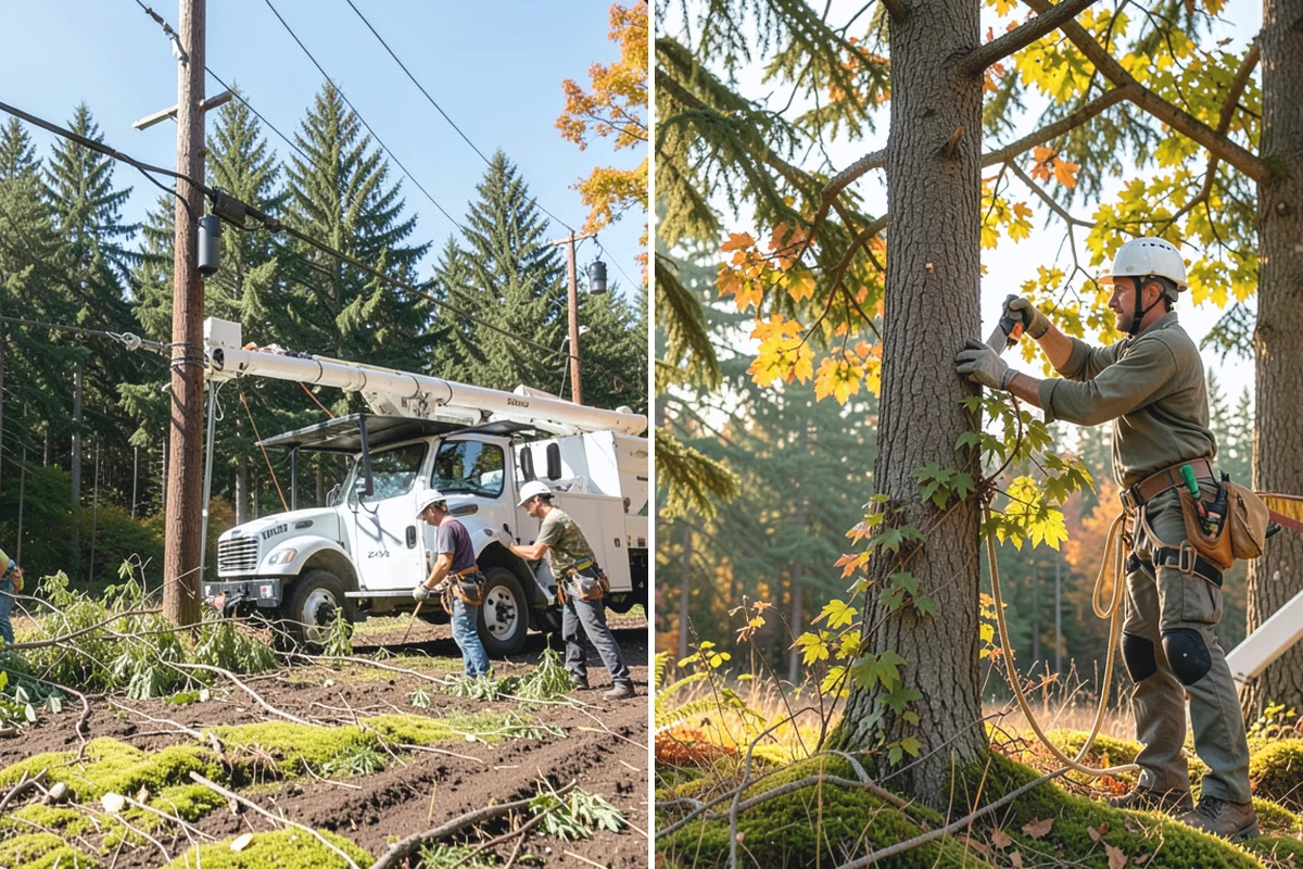 Tree preservation during construction in Gold Bar, Snohomish County, WA - Identify trees to retain and their protection zones