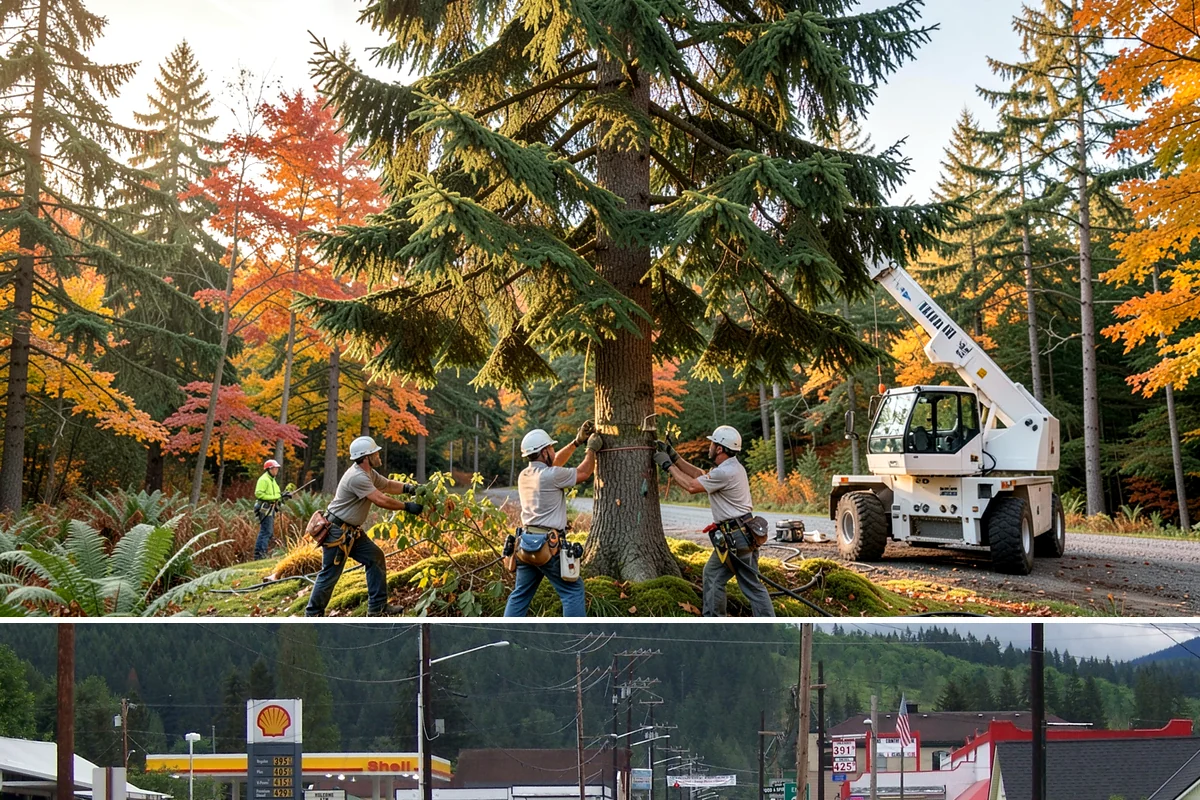 Tree preservation during construction in Granite Falls, Snohomish County, WA - This service can be performed year-round in Puget Sound but requires careful monitoring during wet seasons to prevent soil...