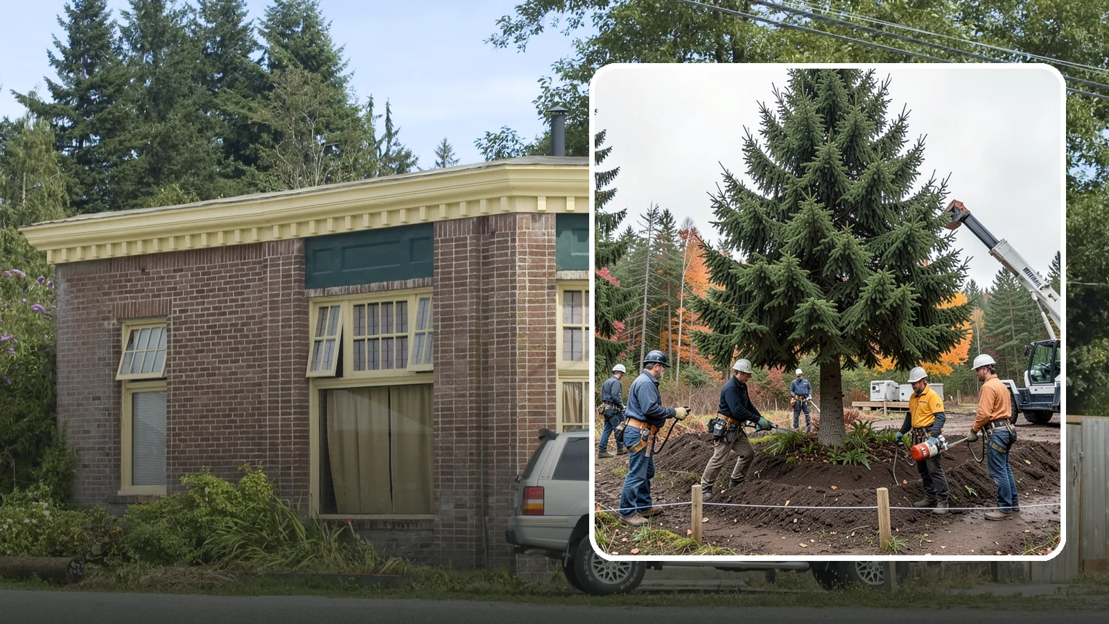 Tree preservation during construction in Hamilton, Skagit County, WA - Measures to protect trees throughout construction.