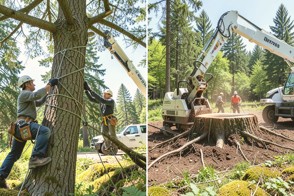 Tree preservation during construction in Index, Snohomish County, WA - Identify trees to retain and their protection zones