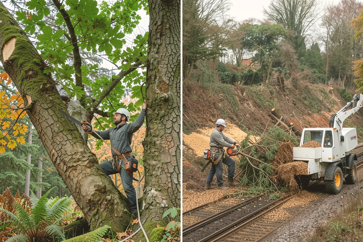 Tree preservation during construction in Kirkland, King County, WA - Identify trees to retain and their protection zones
