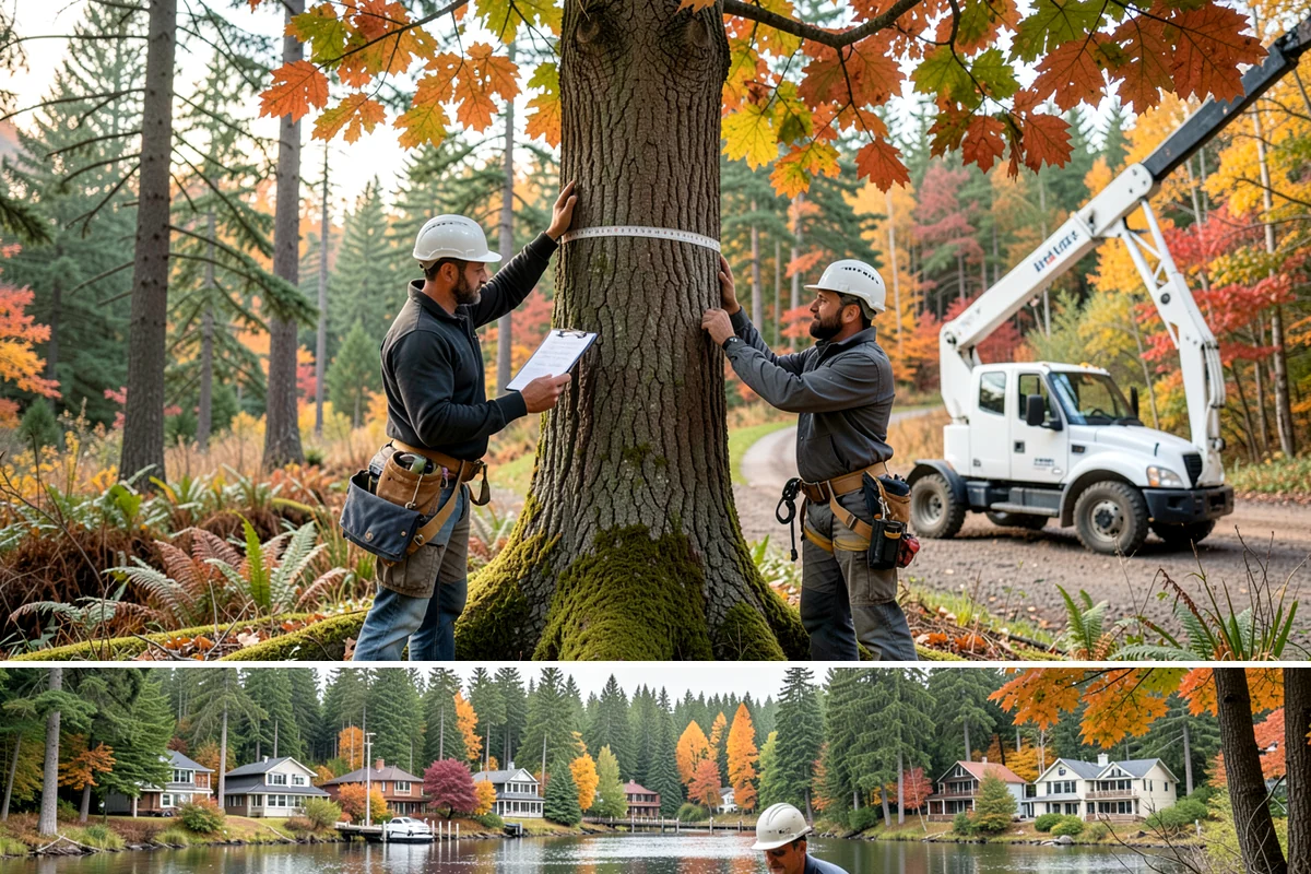 Tree preservation during construction in La Conner, Skagit County, WA - This service can be performed year-round in Puget Sound but requires careful monitoring during wet seasons to prevent soil...