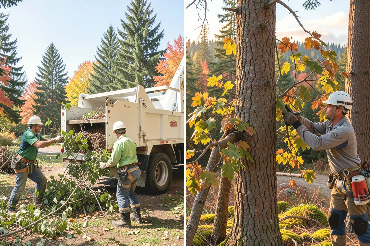 Tree preservation during construction in Lake Stevens, Snohomish County, WA - Identify trees to retain and their protection zones