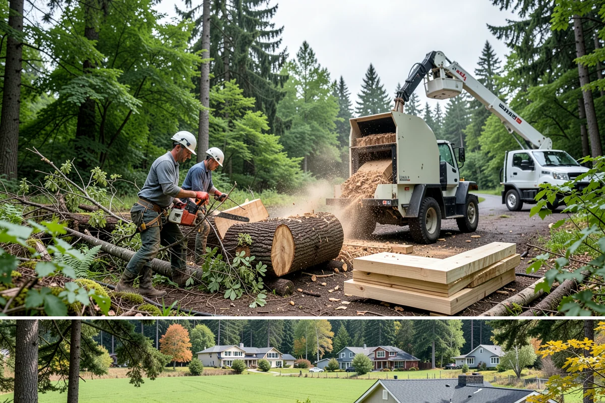 Tree preservation during construction in Lyman, Skagit County, WA - This service can be performed year-round in Puget Sound but requires careful monitoring during wet seasons to prevent soil...