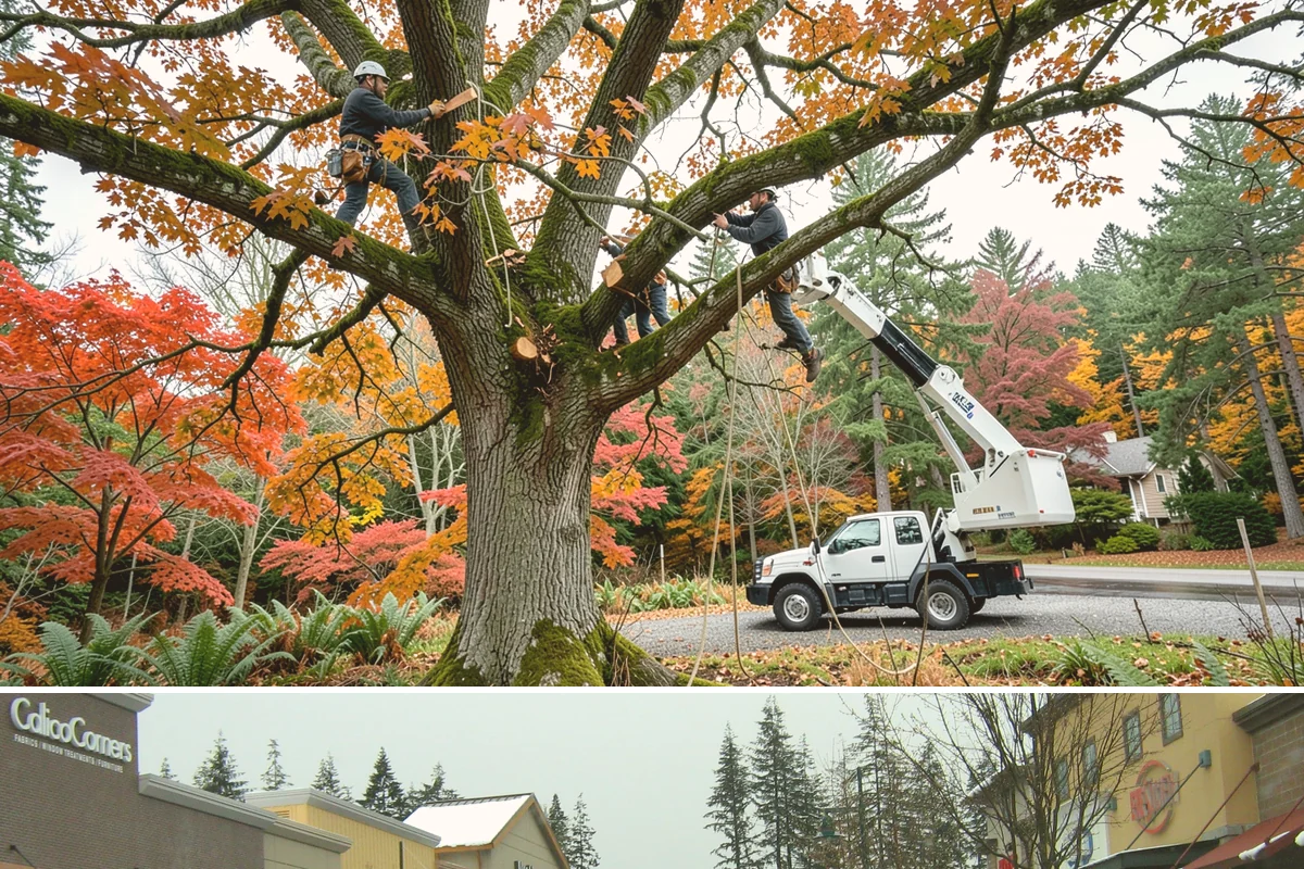 Tree preservation during construction in Mill Creek, Snohomish County, WA - This service can be performed year-round in Puget Sound but requires careful monitoring during wet seasons to prevent soil...