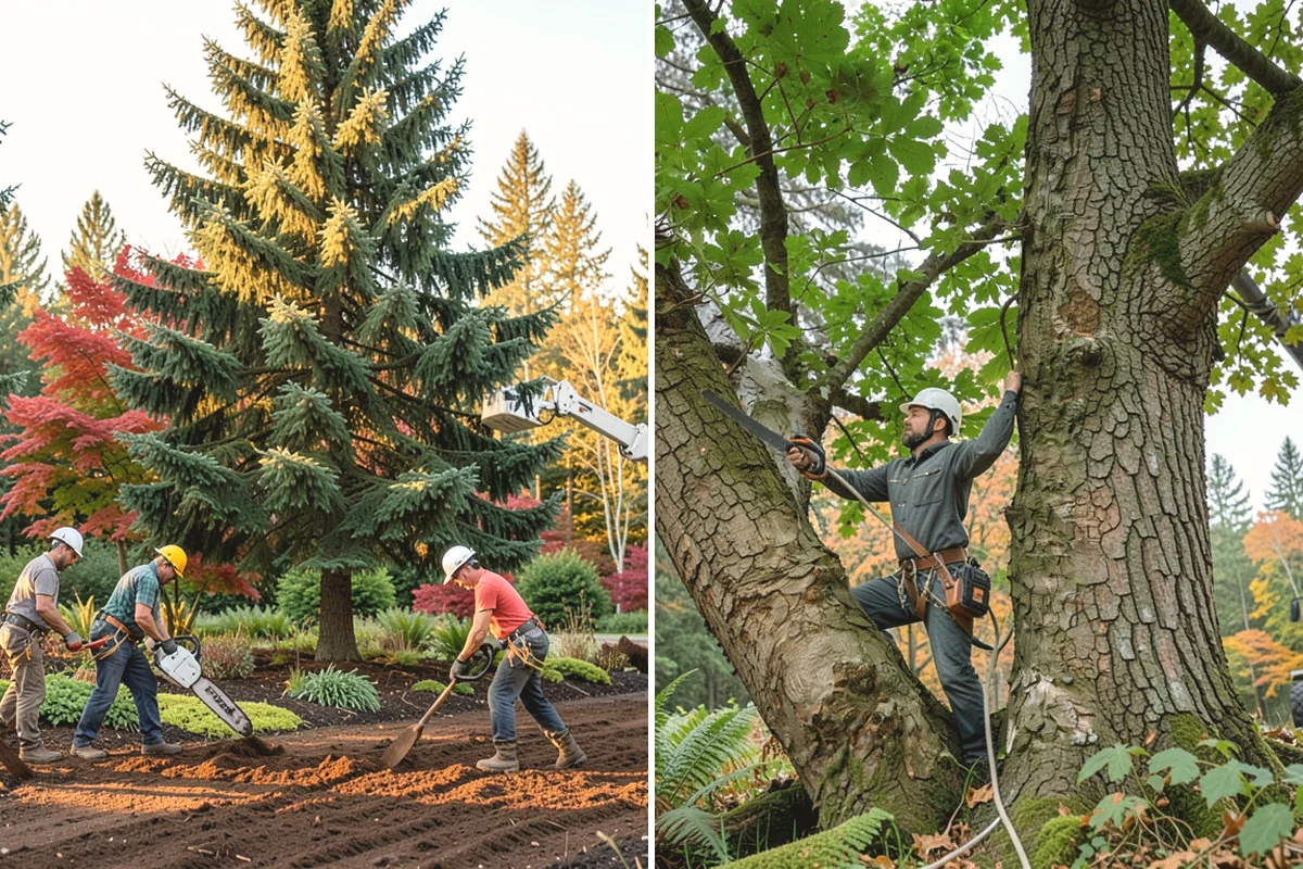 Tree preservation during construction in Monroe, Snohomish County, WA - Identify trees to retain and their protection zones