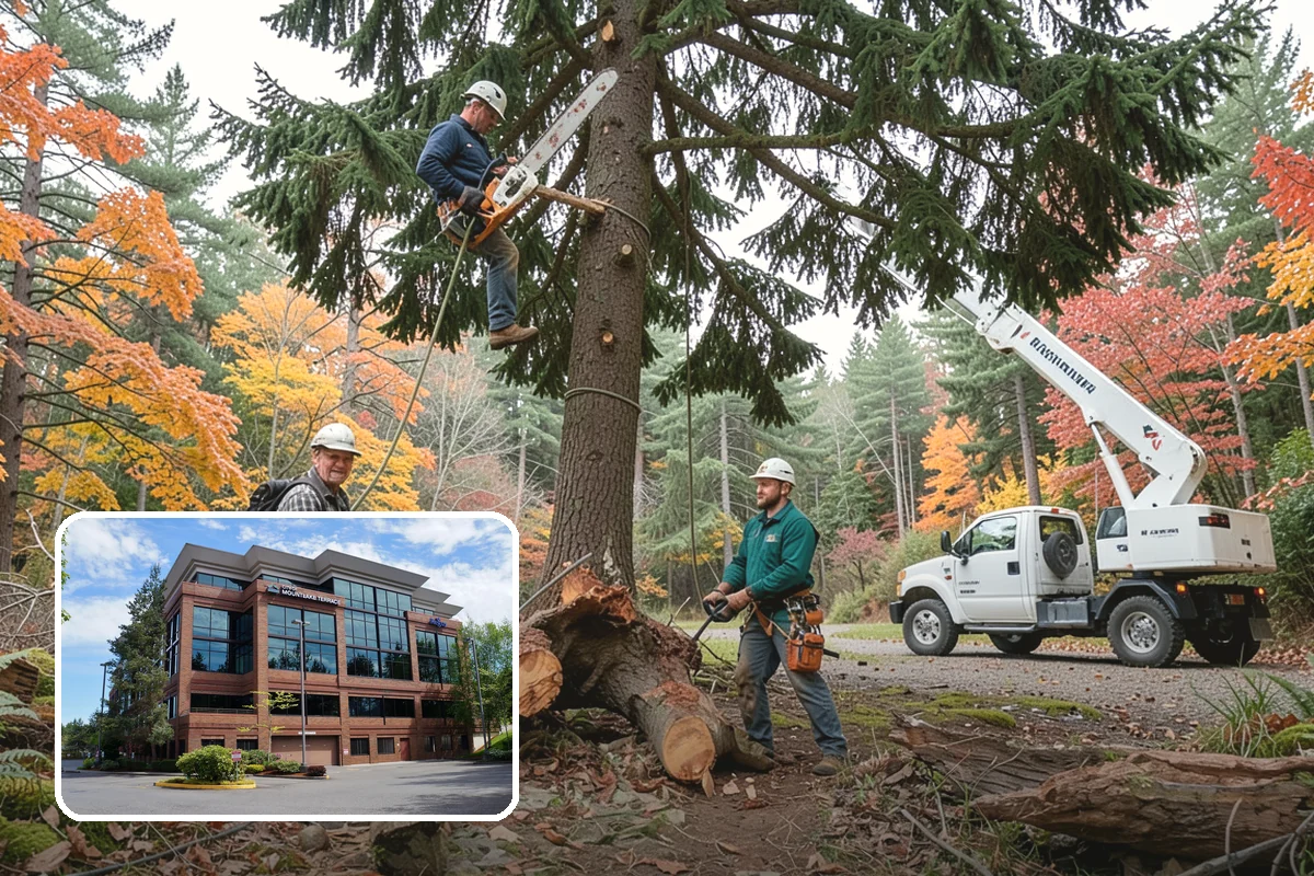 Tree preservation during construction in Mountlake Terrace, Snohomish County, WA - Protects valued trees during projects