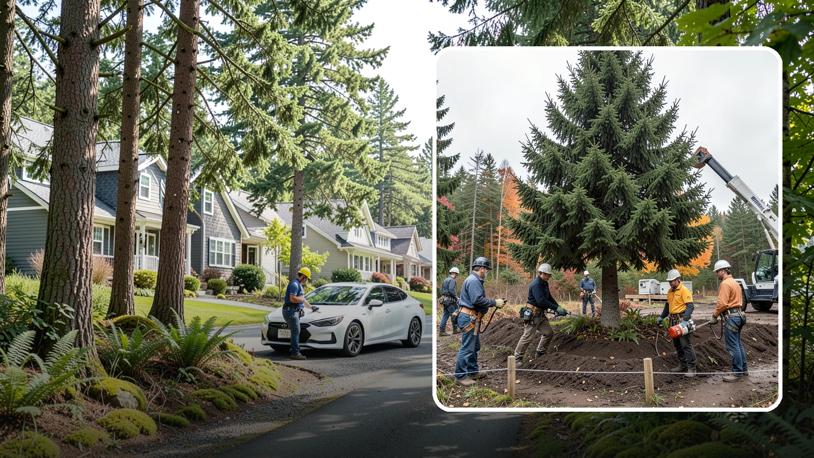 Tree preservation during construction in Normandy Park, King County, WA - Measures to protect trees throughout construction.