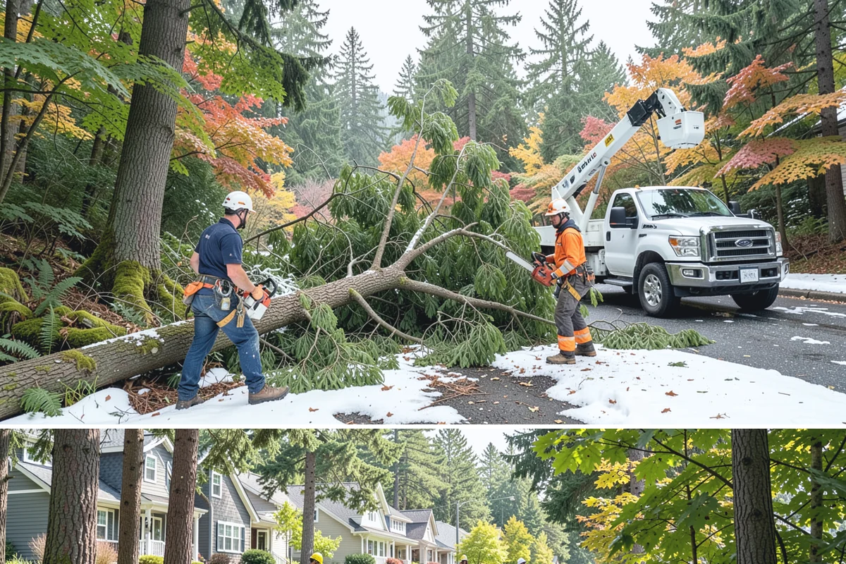 Tree preservation during construction in Normandy Park, King County, WA - This service can be performed year-round in Puget Sound but requires careful monitoring during wet seasons to prevent soil...