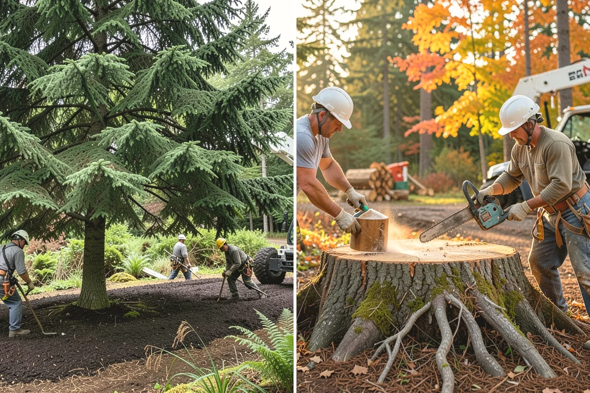 Tree preservation during construction in Oak Harbor, Island County, WA - Identify trees to retain and their protection zones