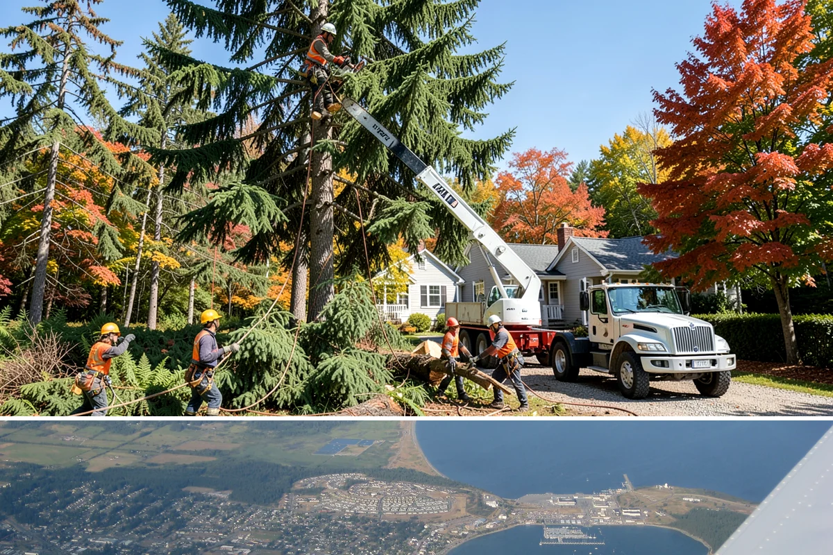 Tree preservation during construction in Oak Harbor, Island County, WA - This service can be performed year-round in Puget Sound but requires careful monitoring during wet seasons to prevent soil...
