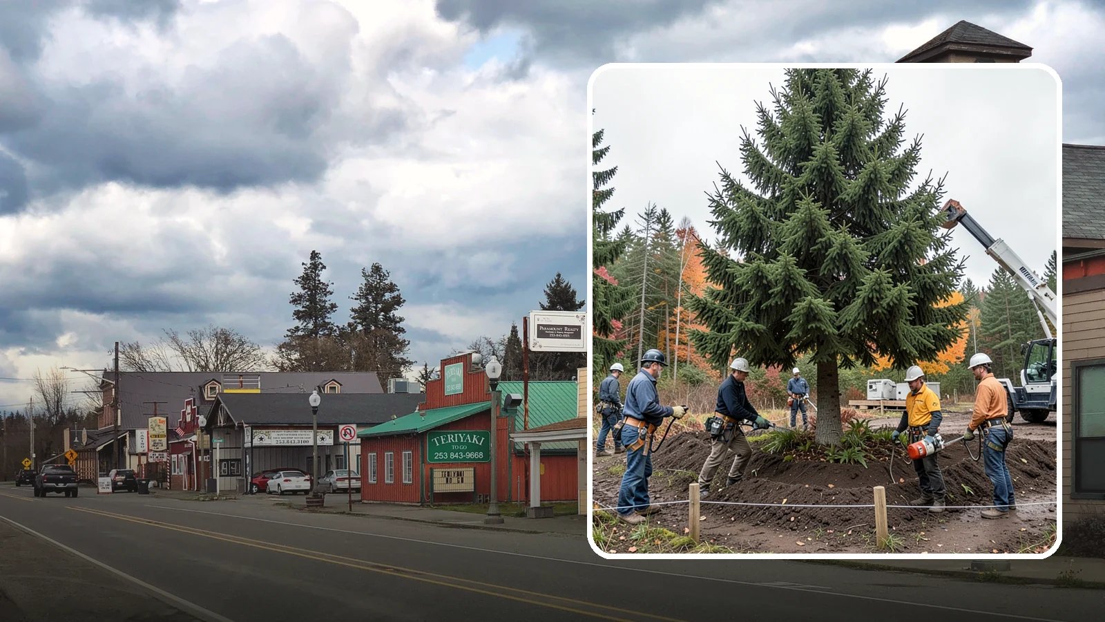 Tree preservation during construction in Roy, Pierce County, WA - Measures to protect trees throughout construction.