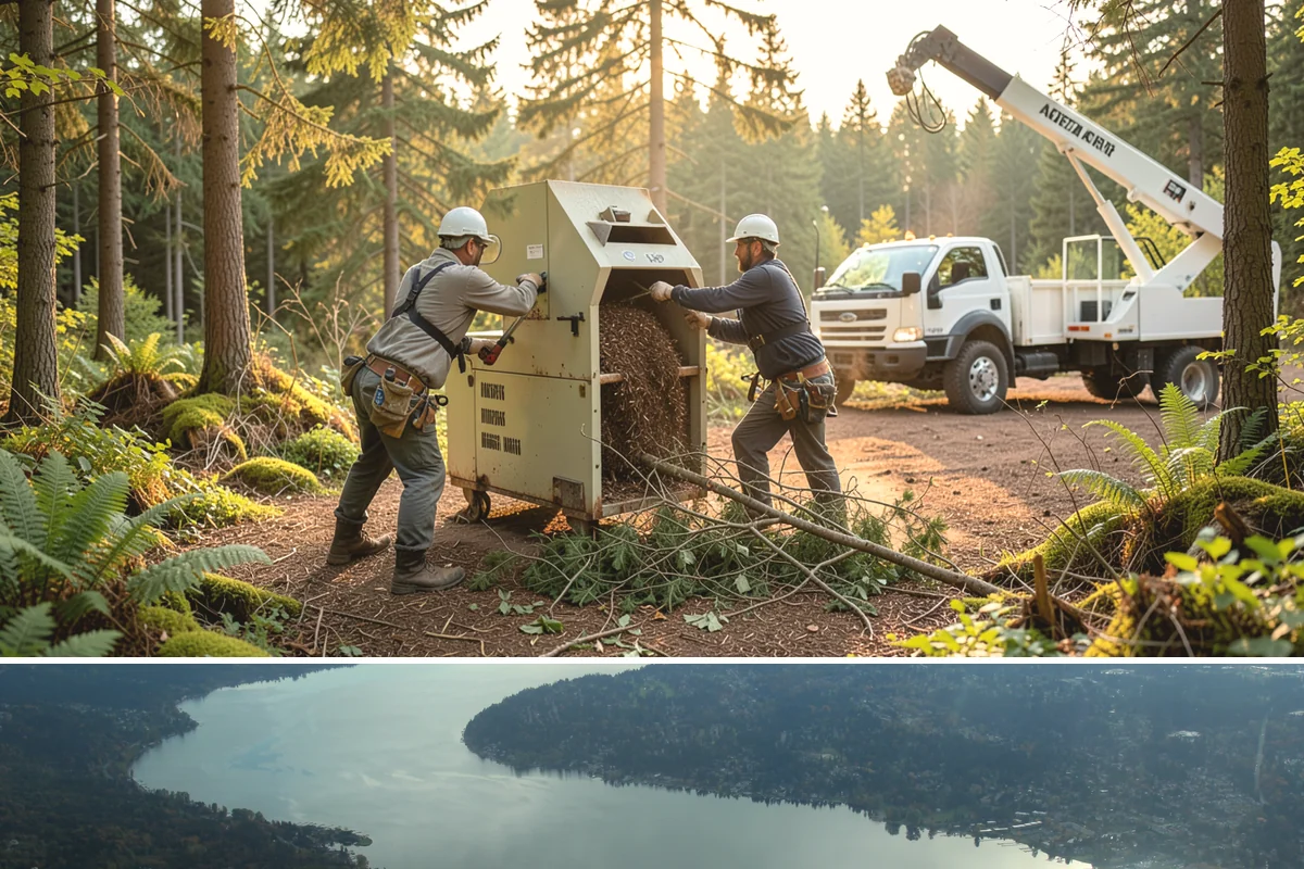 Tree preservation during construction in Sammamish, King County, WA - This service can be performed year-round in Puget Sound but requires careful monitoring during wet seasons to prevent soil...