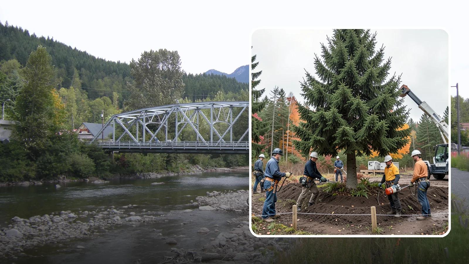 Tree preservation during construction in Skykomish, King County, WA - Measures to protect trees throughout construction.