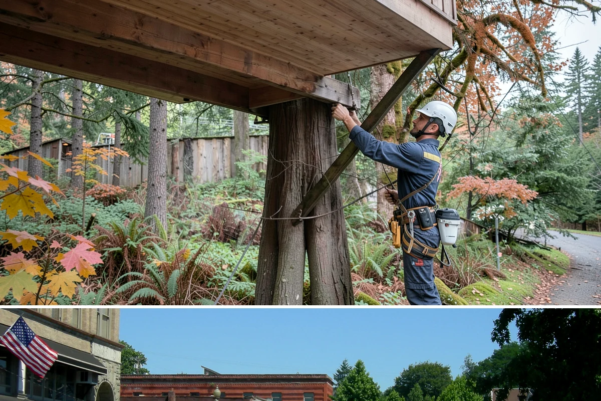 Tree preservation during construction in Snohomish, Snohomish County, WA - This service can be performed year-round in Puget Sound but requires careful monitoring during wet seasons to prevent soil...