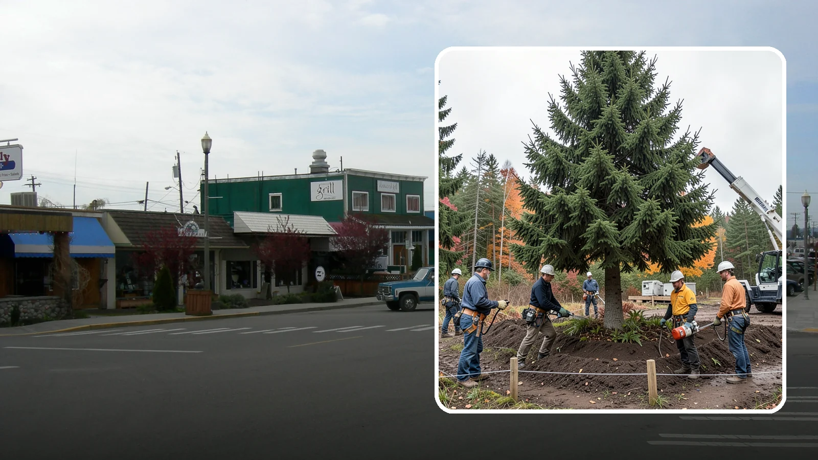 Tree preservation during construction in Stanwood, Snohomish County, WA - Measures to protect trees throughout construction.