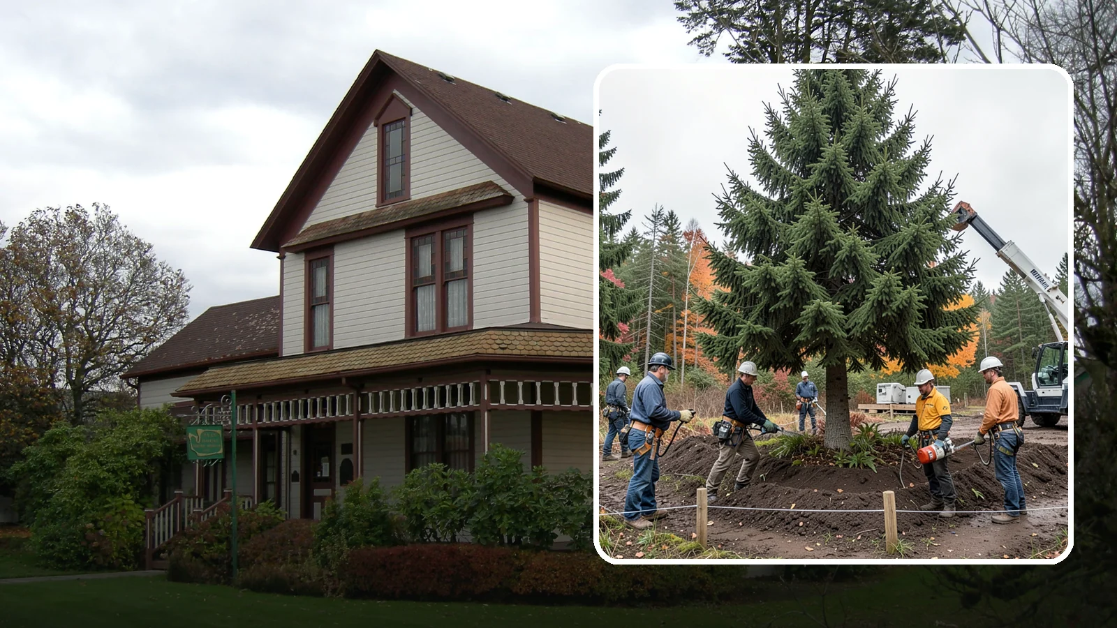 Tree preservation during construction in Sumner, Pierce County, WA - Measures to protect trees throughout construction.