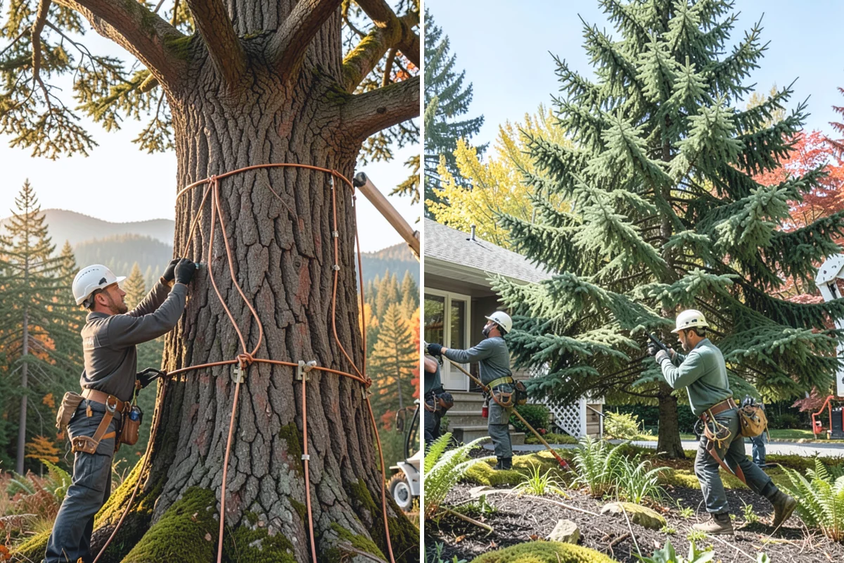 Tree preservation during construction in Sumner, Pierce County, WA - Identify trees to retain and their protection zones