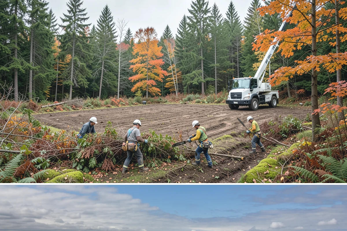 Tree preservation during construction in University Place, Pierce County, WA - This service can be performed year-round in Puget Sound but requires careful monitoring during wet seasons to prevent soil...