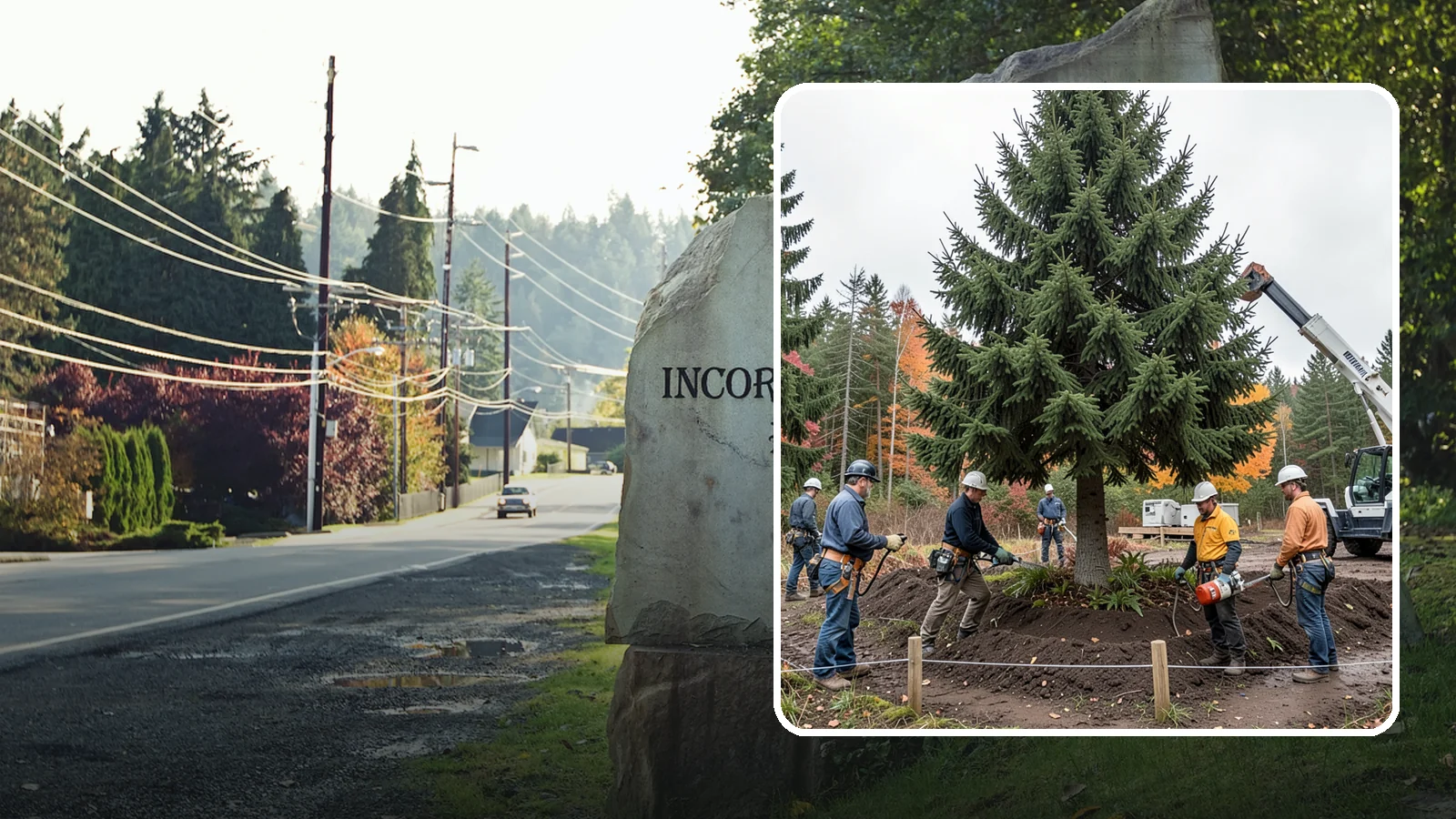 Tree preservation during construction in Wilkeson, Pierce County, WA - Measures to protect trees throughout construction.