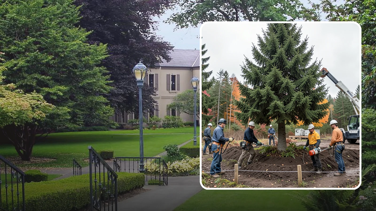 Tree preservation during construction in Woodinville, King County, WA - Measures to protect trees throughout construction.
