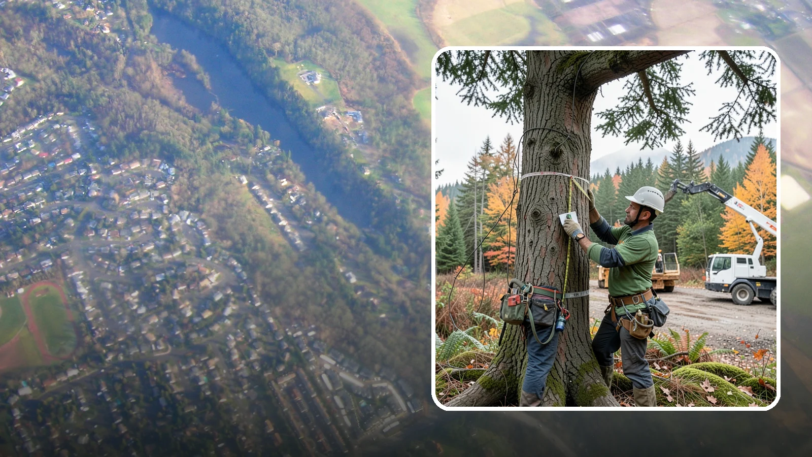 Tree preservation planning in Algona, King County, WA - A plan to protect trees before and during land-use changes.