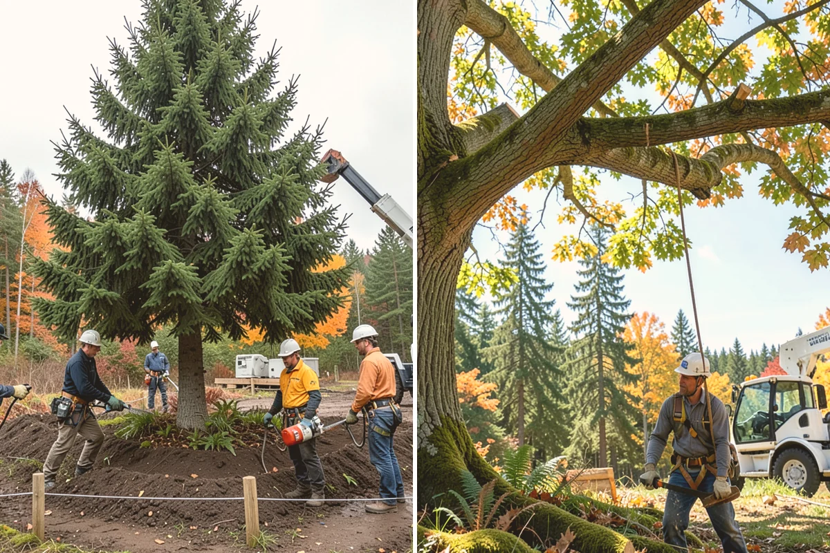 Tree preservation planning in Algona, King County, WA - Inspect the tree and its site