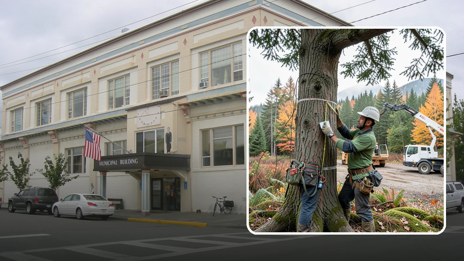 Tree preservation planning in Anacortes, Skagit County, WA - A plan to protect trees before and during land-use changes.