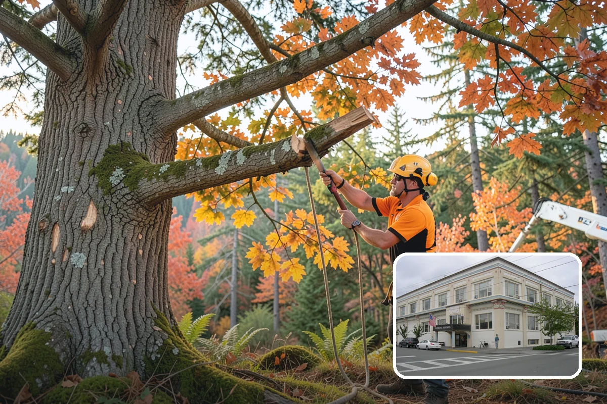 Tree preservation planning in Anacortes, Skagit County, WA - Supports long-term tree health and stability