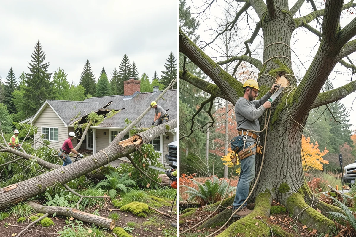 Tree preservation planning in Anacortes, Skagit County, WA - Inspect the tree and its site