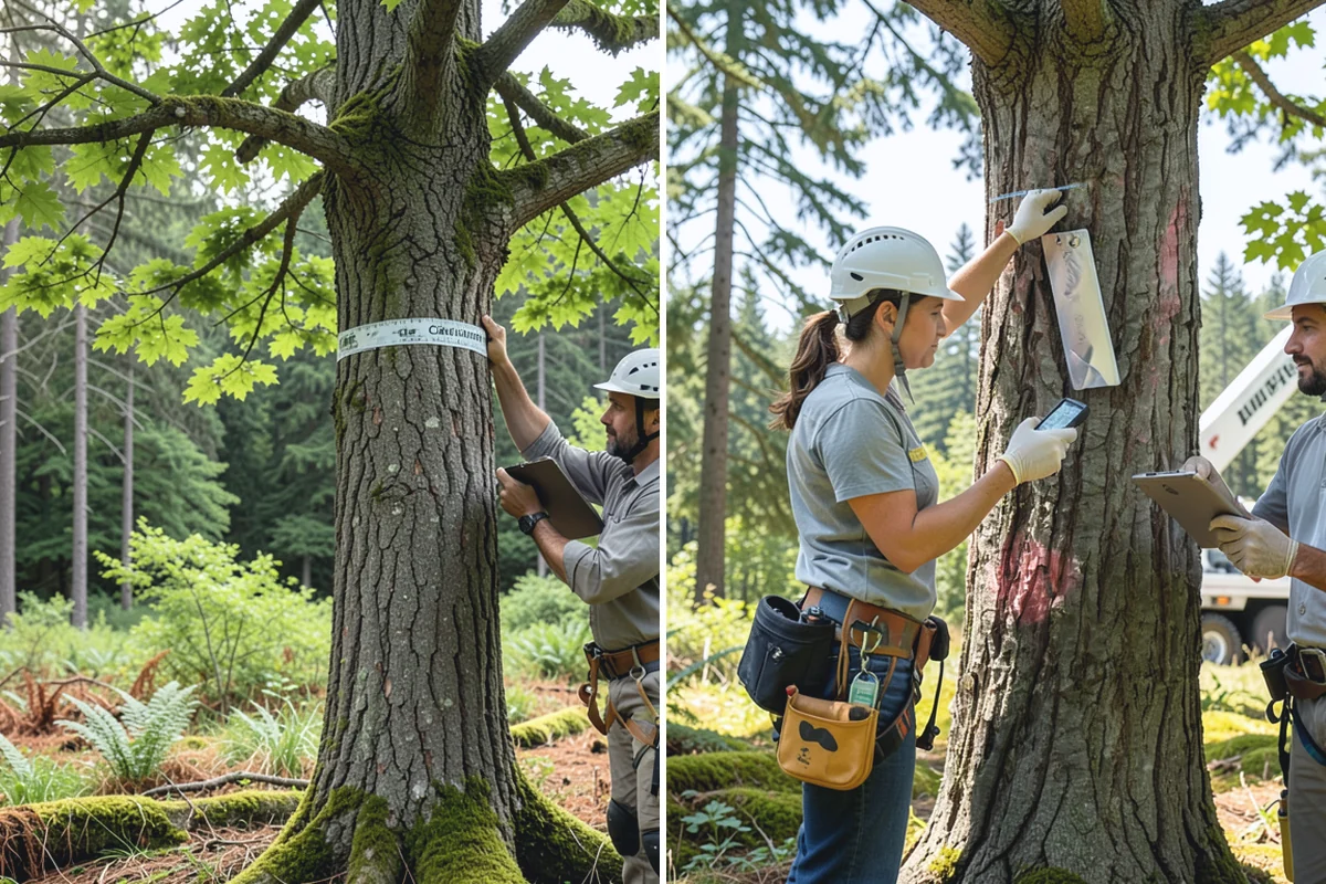 Tree preservation planning in Auburn, King County, WA - Inspect the tree and its site