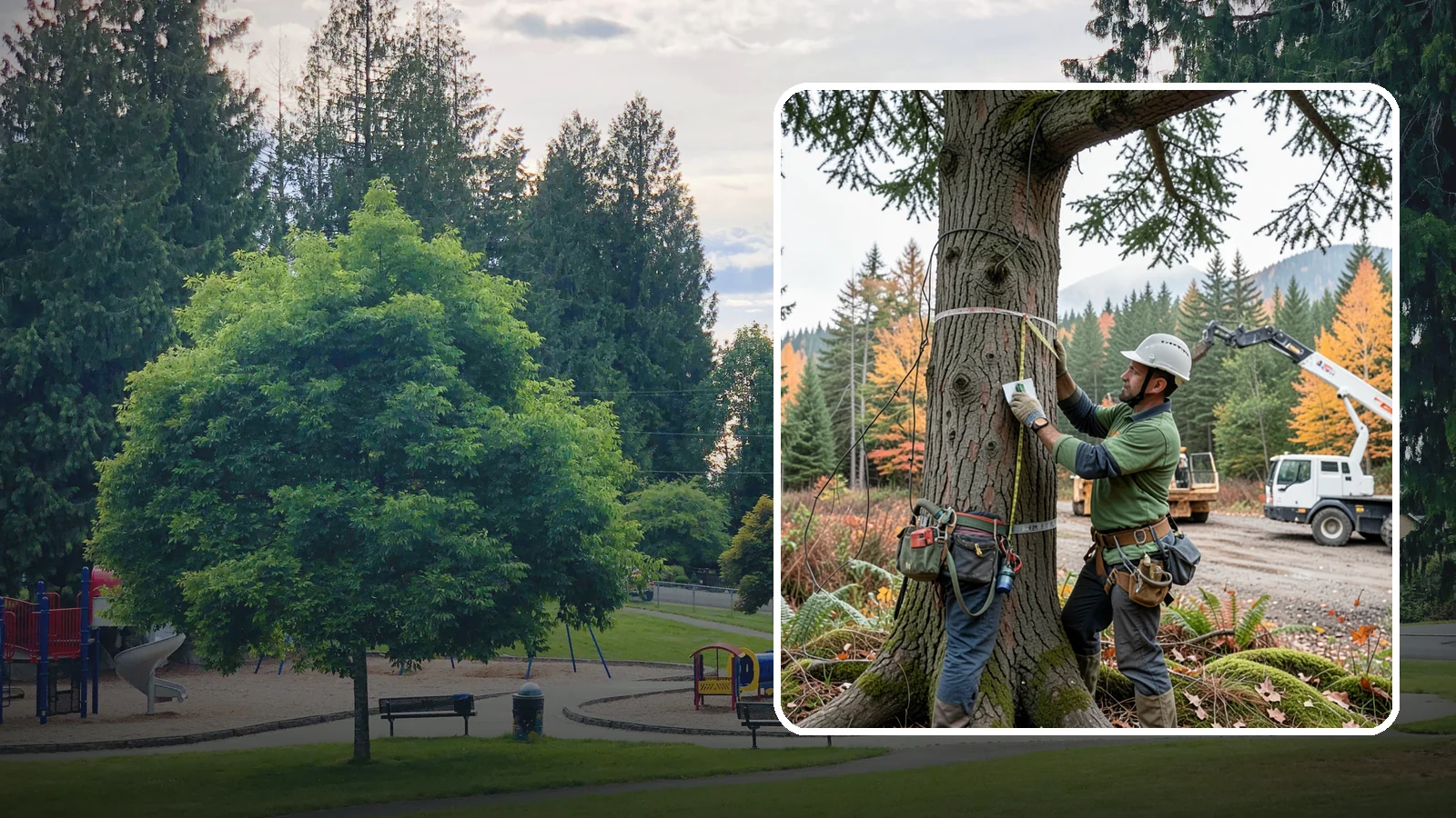 Tree preservation planning in Bonney Lake, Pierce County, WA - A plan to protect trees before and during land-use changes.