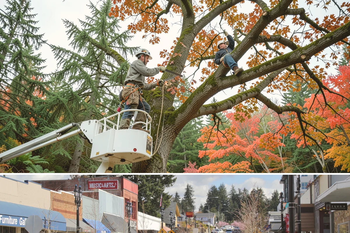Tree preservation planning in Bothell, King County, WA - This service can be performed year-round but requires careful timing to avoid working on frozen ground that complicates soil...