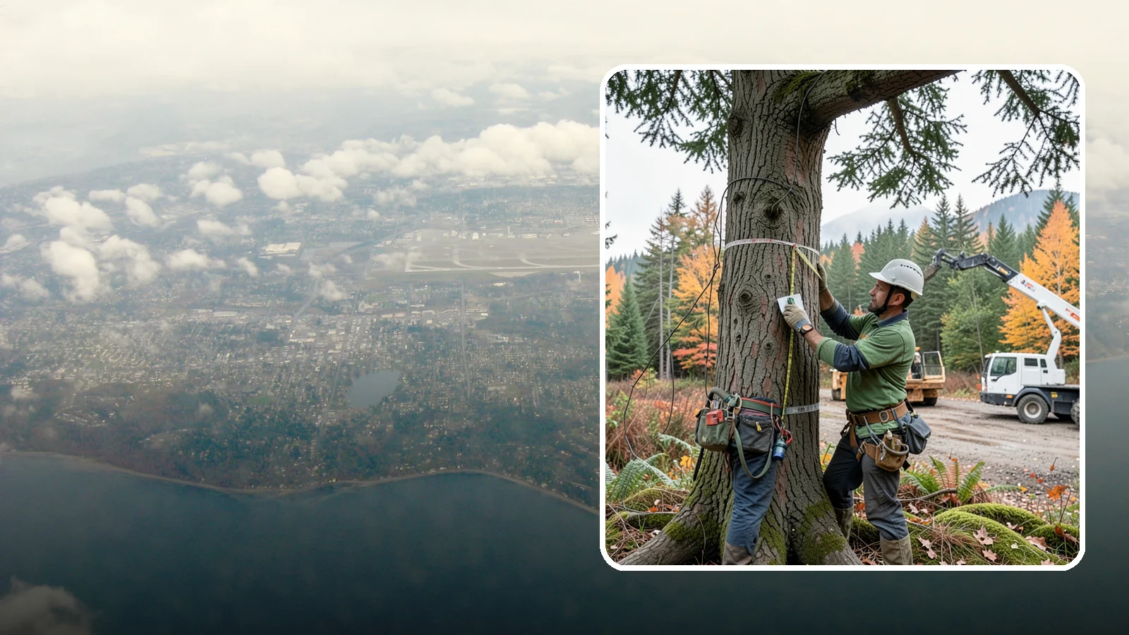 Tree preservation planning in Burien, King County, WA - A plan to protect trees before and during land-use changes.