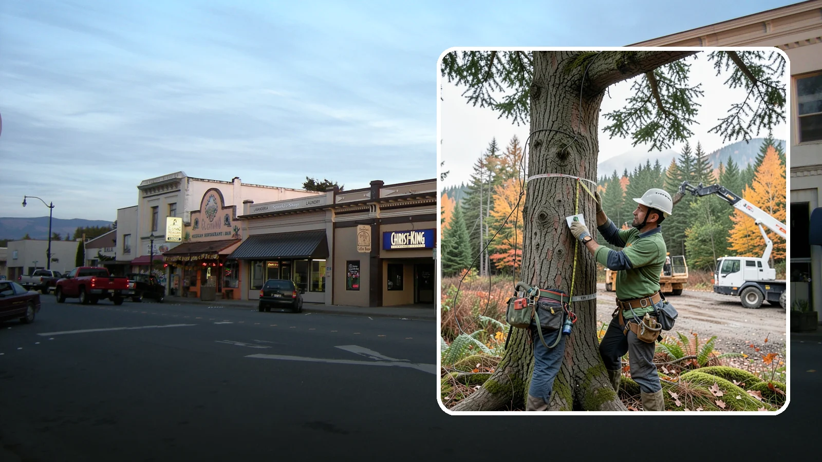 Tree preservation planning in Burlington, Skagit County, WA - A plan to protect trees before and during land-use changes.