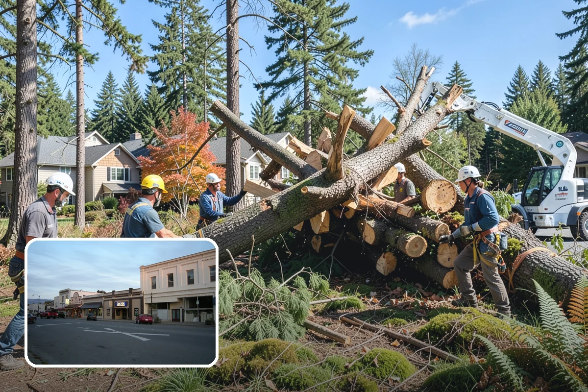 Tree preservation planning in Burlington, Skagit County, WA - Supports long-term tree health and stability