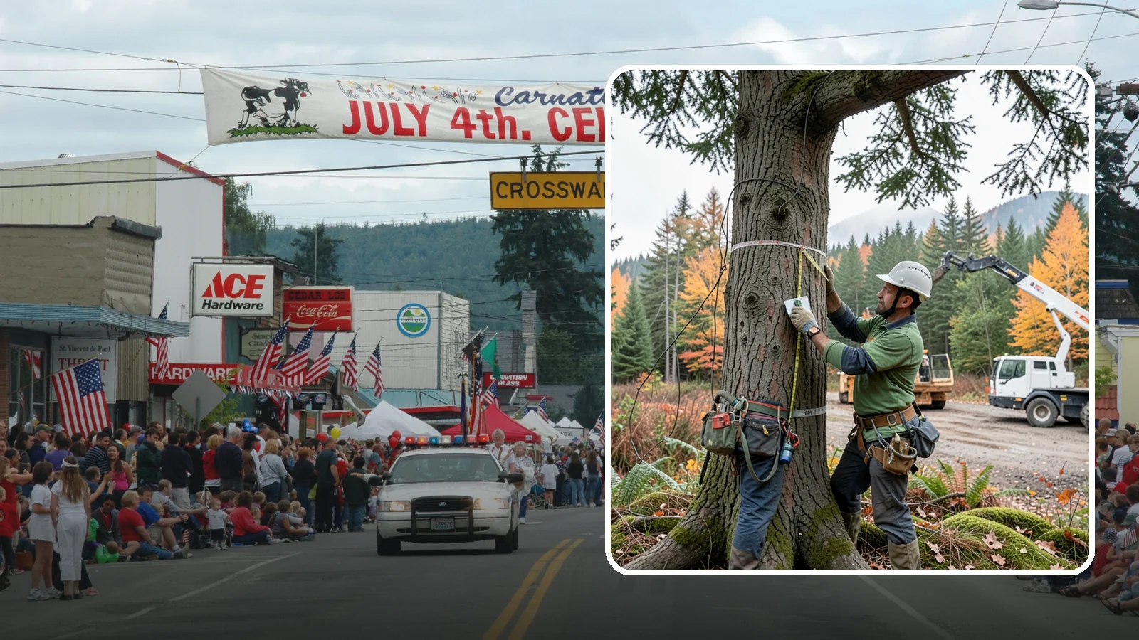 Tree preservation planning in Carnation, King County, WA - A plan to protect trees before and during land-use changes.