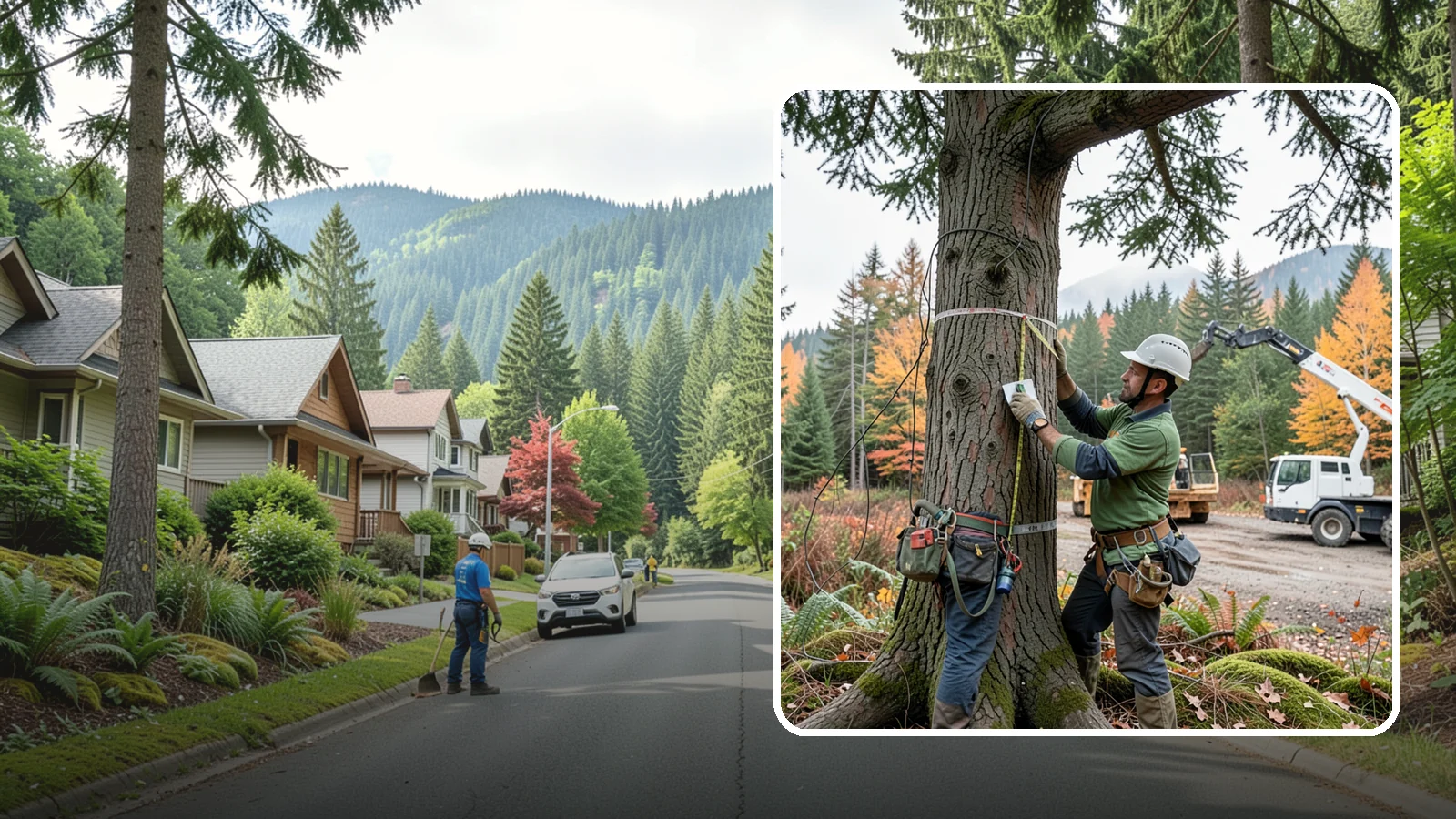 Tree preservation planning in Darrington, Snohomish County, WA - A plan to protect trees before and during land-use changes.