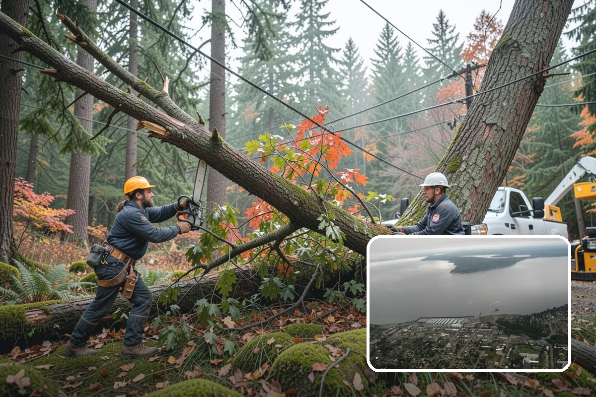 Tree preservation planning in Des Moines, King County, WA - Supports long-term tree health and stability