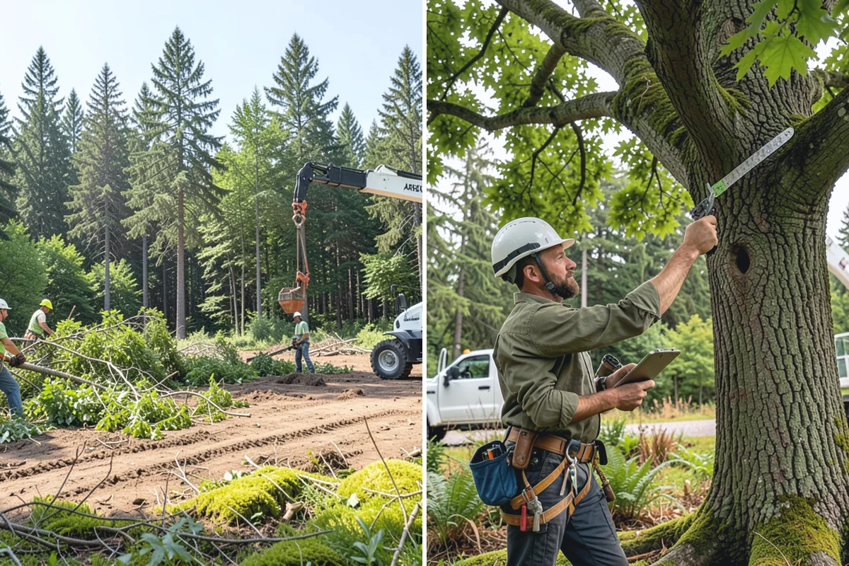 Tree preservation planning in Des Moines, King County, WA - Inspect the tree and its site