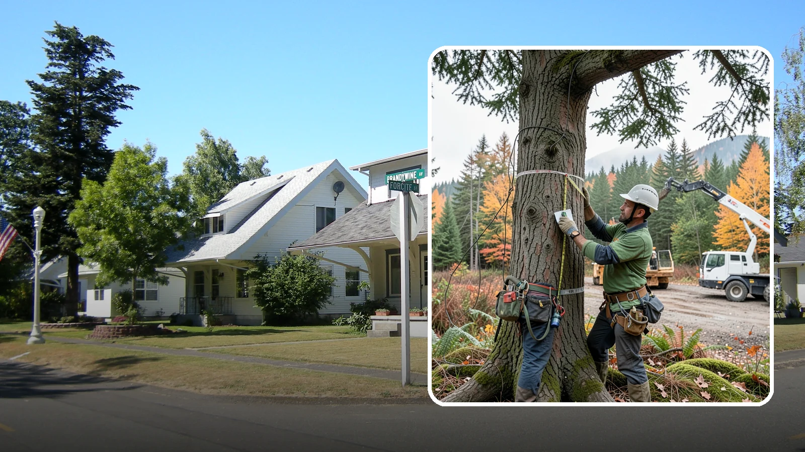 Tree preservation planning in DuPont, Pierce County, WA - A plan to protect trees before and during land-use changes.