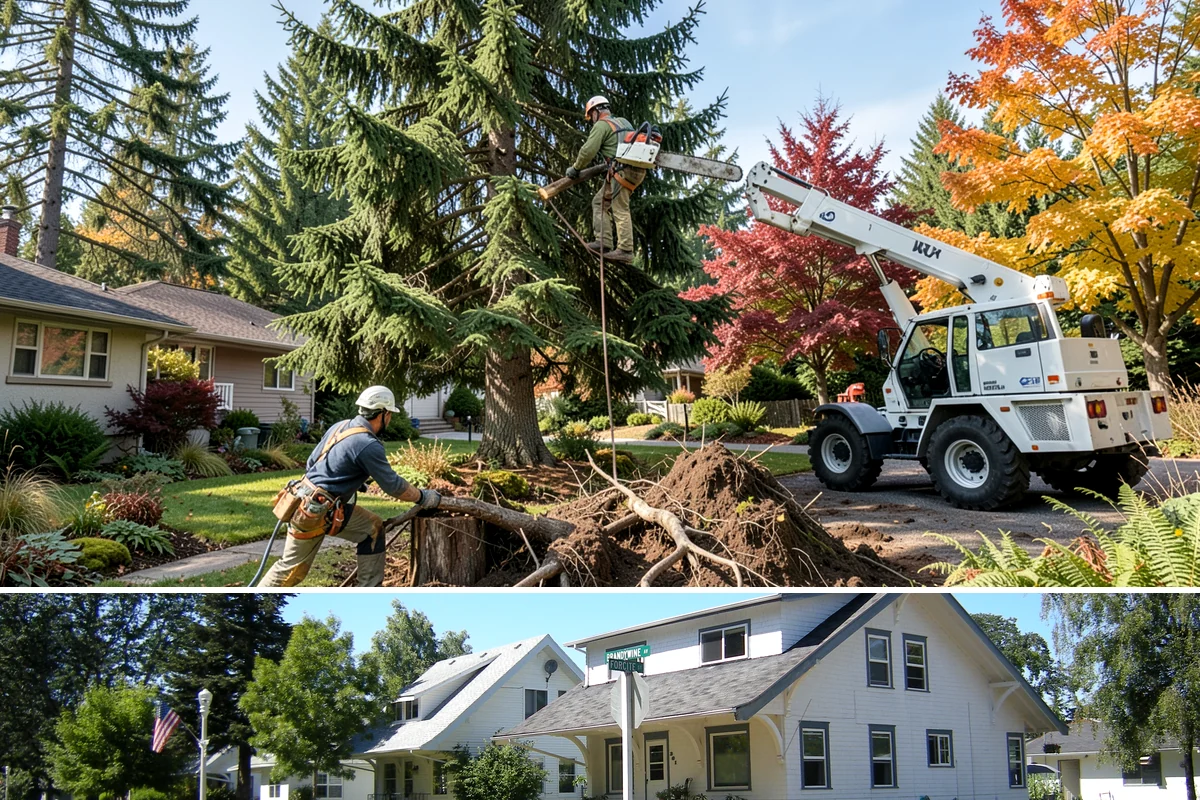 Tree preservation planning in DuPont, Pierce County, WA - This service can be performed year-round but requires careful timing to avoid working on frozen ground that complicates soil...