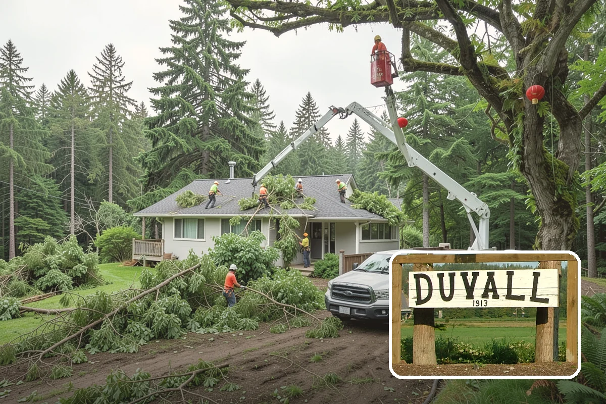 Tree preservation planning in Duvall, King County, WA - Supports long-term tree health and stability