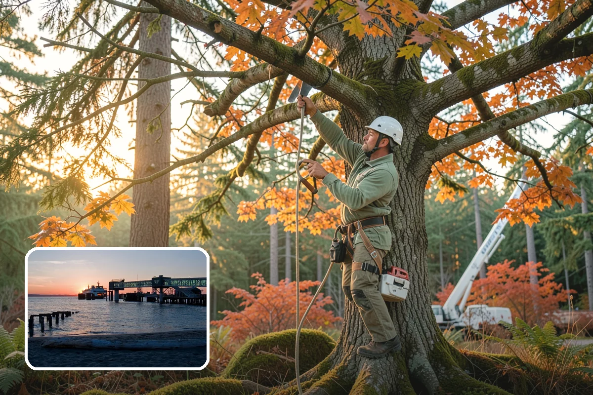 Tree preservation planning in Edmonds, Snohomish County, WA - Supports long-term tree health and stability