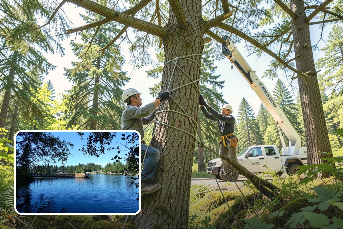 Tree preservation planning in Federal Way, King County, WA - Supports long-term tree health and stability