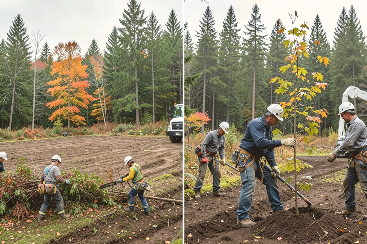 Tree preservation planning in Fife, Pierce County, WA - Inspect the tree and its site