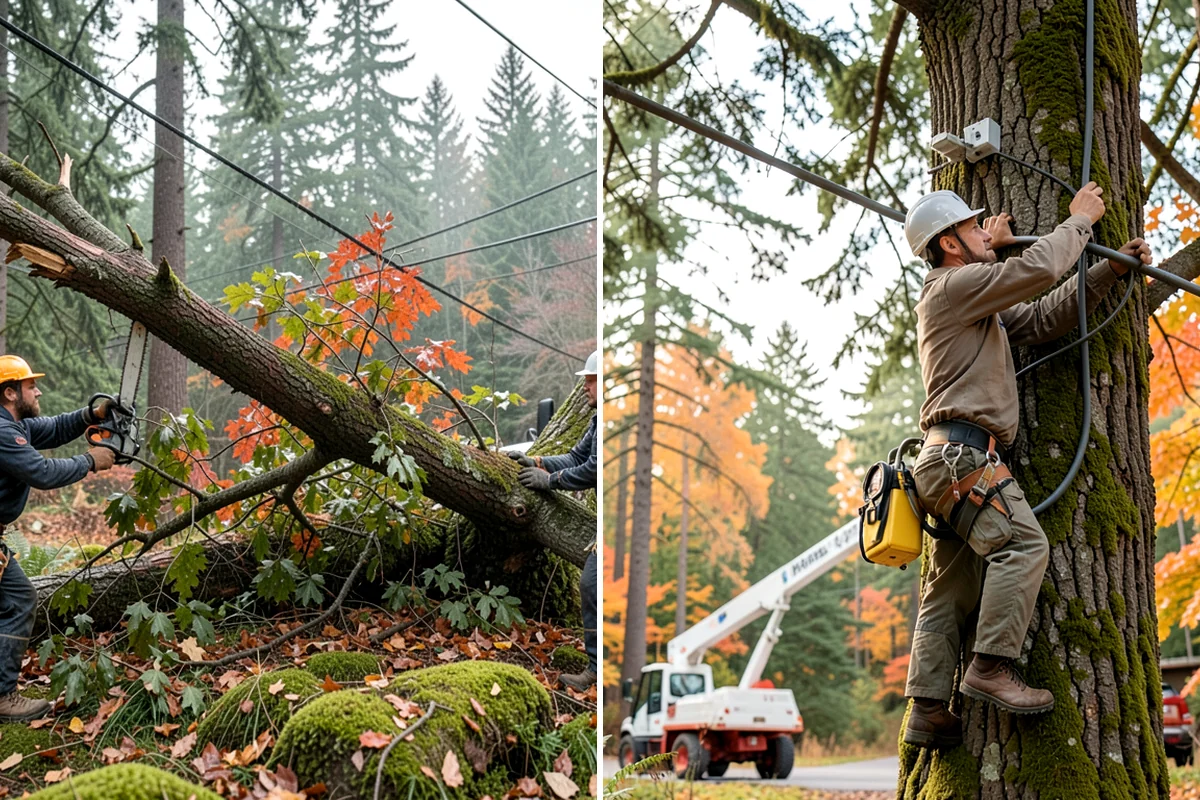 Tree preservation planning in Fircrest, Pierce County, WA - Inspect the tree and its site