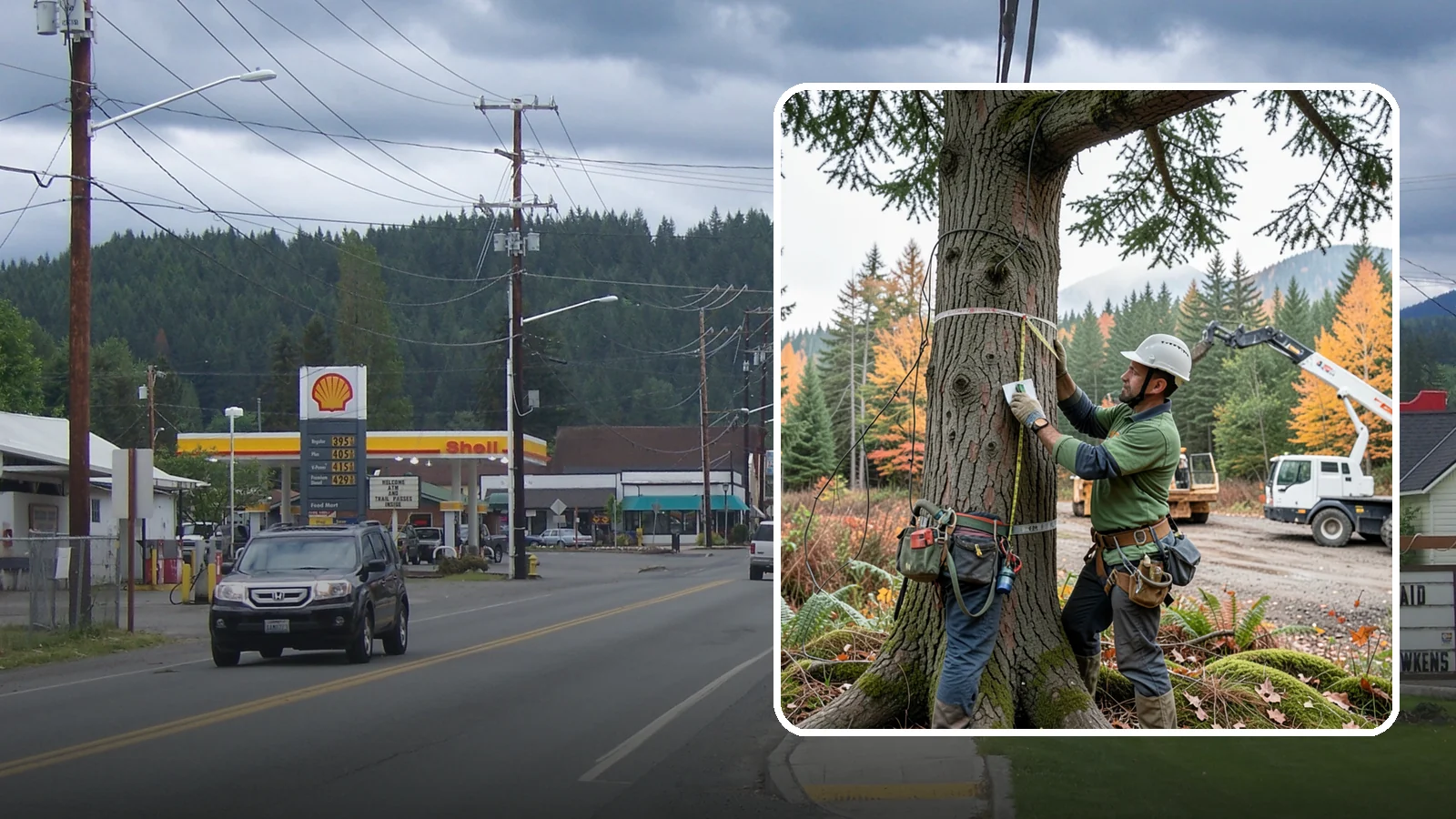 Tree preservation planning in Granite Falls, Snohomish County, WA - A plan to protect trees before and during land-use changes.