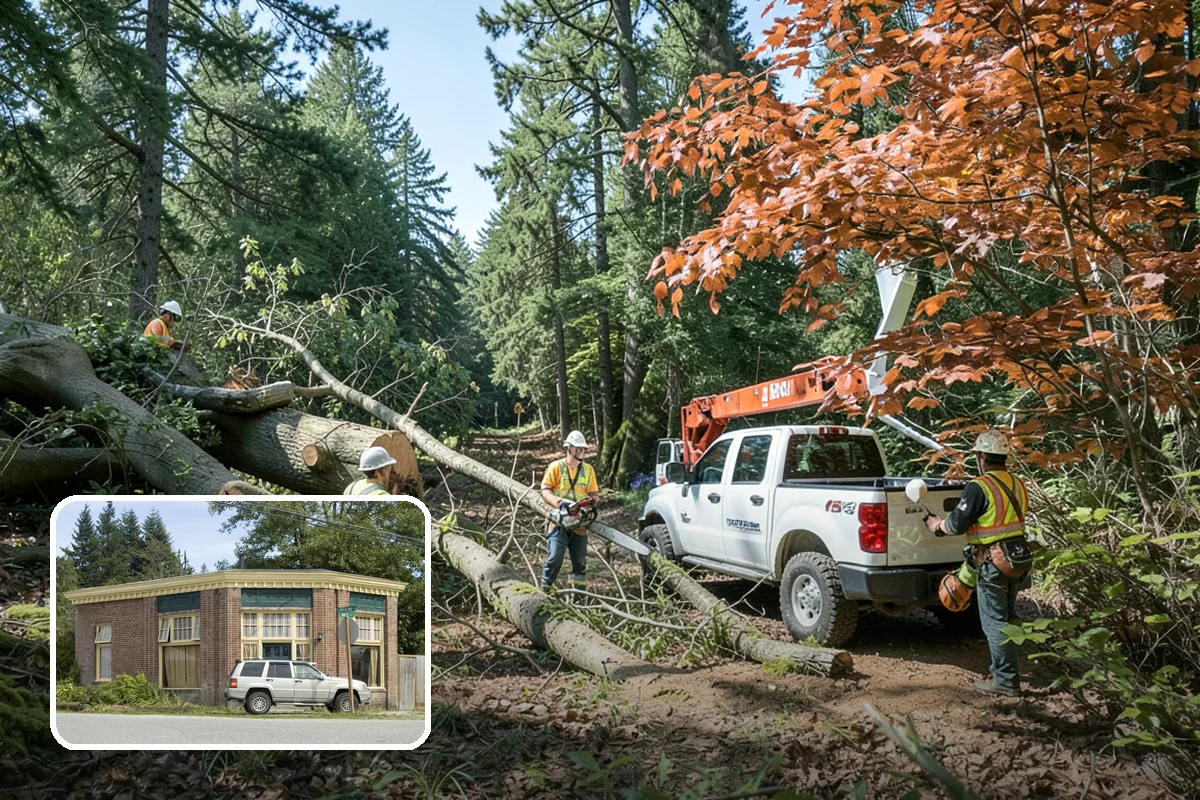 Tree preservation planning in Hamilton, Skagit County, WA - Supports long-term tree health and stability
