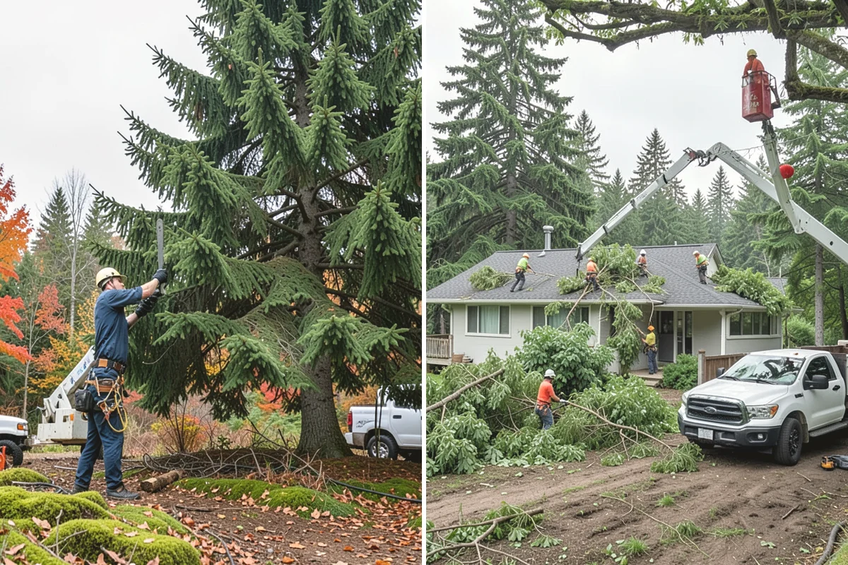 Tree preservation planning in Issaquah, King County, WA - Inspect the tree and its site